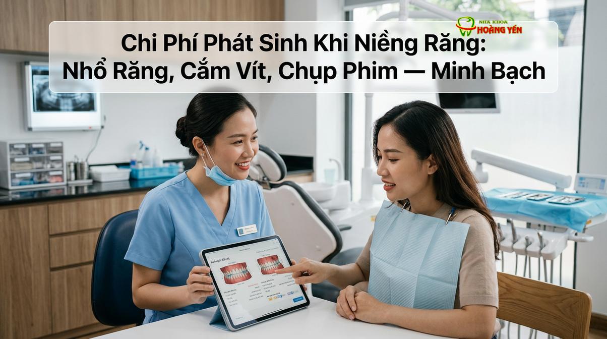 Trao đổi minh bạch về phác đồ và dự toán tài chính là bước quan trọng trước khi bắt đầu chỉnh nha.