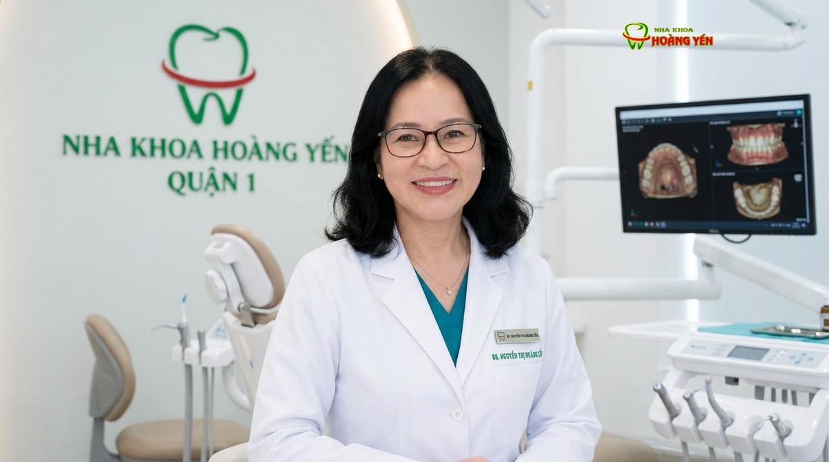 BS. Nguyễn Thị Hoàng Yến tư vấn chuyên sâu tại Nha Khoa Hoàng Yến