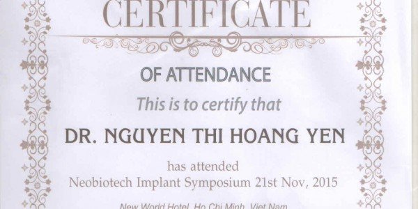 Chứng nhận kỹ thuật dán sứ Veneer bảo tồn răng thật