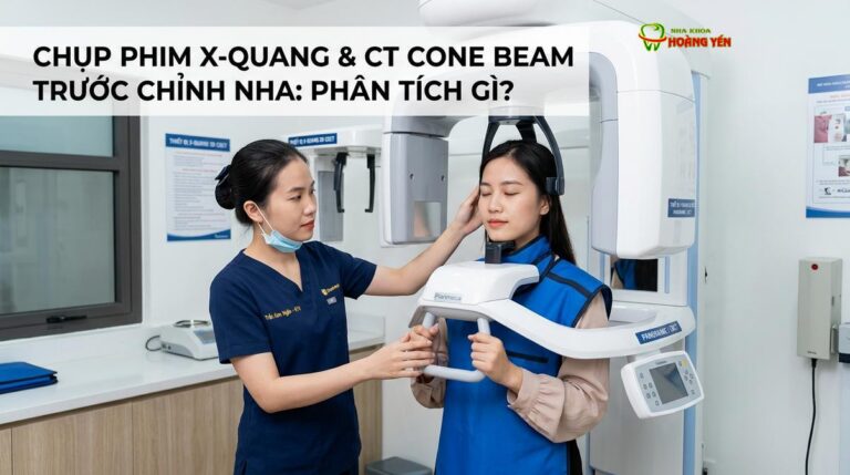 Chụp Phim X-Quang & CT Cone Beam Trước Chỉnh Nha: Phân Tích Gì?