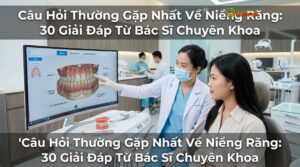 Visual illustration of FAQ niềng răng