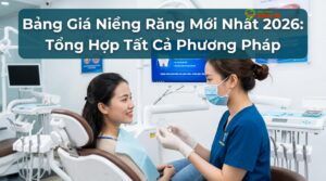 Visual illustration of giá niềng răng