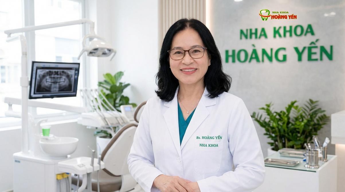 BS. Nguyễn Thị Hoàng Yến tư vấn chỉnh nha tại Nha Khoa Hoàng Yến