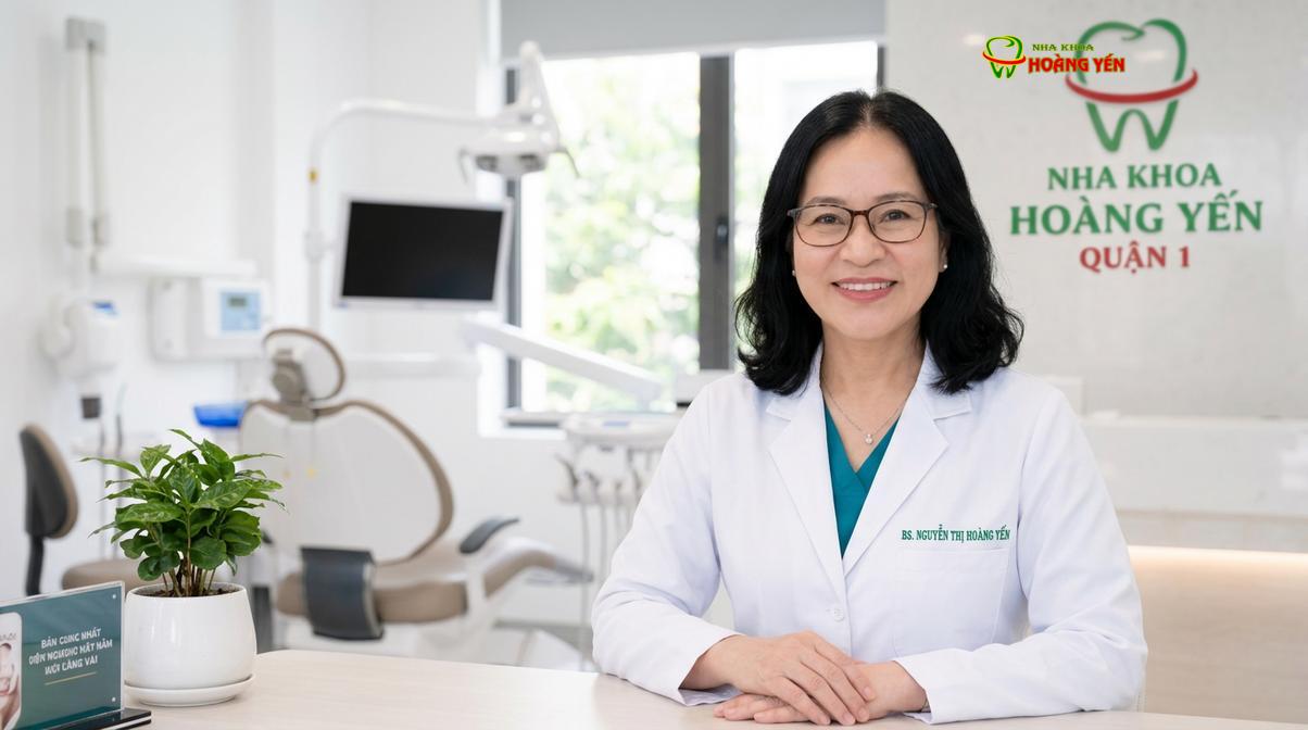 BS. Nguyễn Thị Hoàng Yến tư vấn chỉnh nha tại Nha Khoa Hoàng Yến