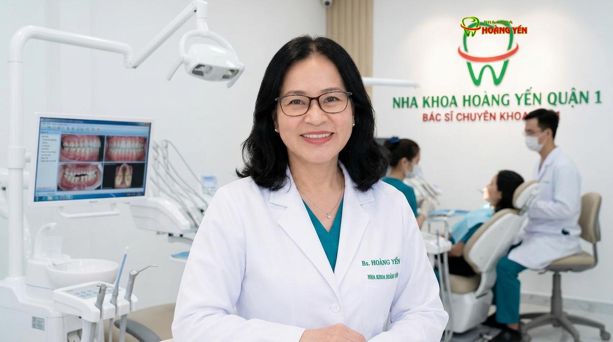 BS. Nguyễn Thị Hoàng Yến tư vấn chuyên sâu tại Nha Khoa Hoàng Yến