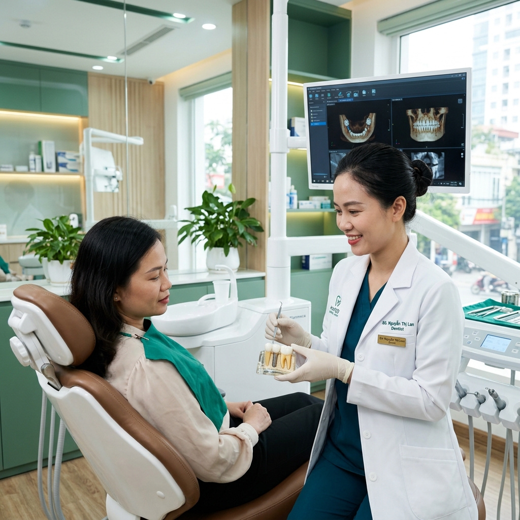 Cấy ghép implant Straumann Thụy Sĩ cao cấp tại Nha Khoa Hoàng Yến