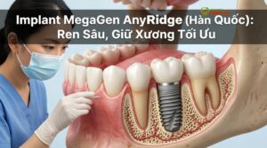 Visual illustration of implant megagen anyridge