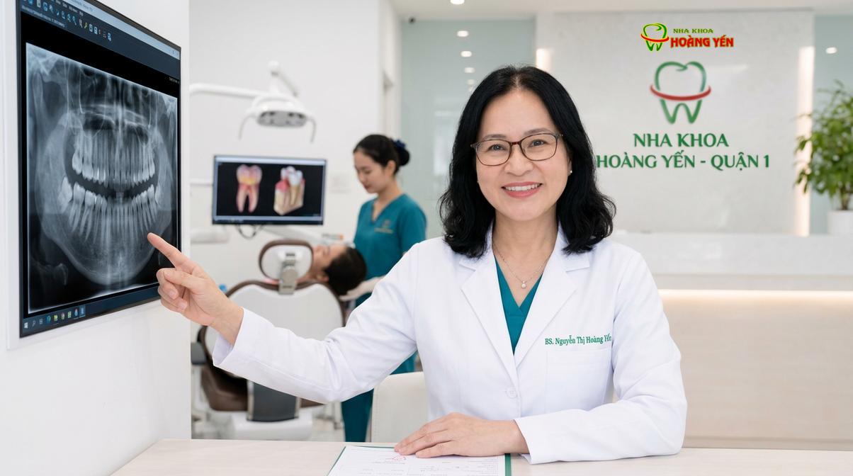 BS. Nguyễn Thị Hoàng Yến tư vấn chuyên sâu tại Nha Khoa Hoàng Yến