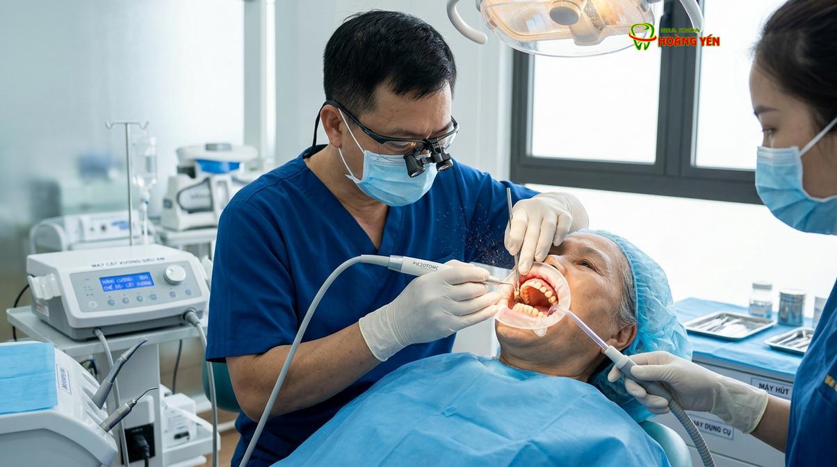 Ứng dụng công nghệ siêu âm trong phẫu thuật cấy ghép giúp hạn chế sang chấn