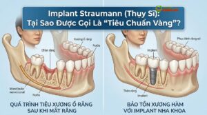 Visual illustration of implant straumann chi tiết