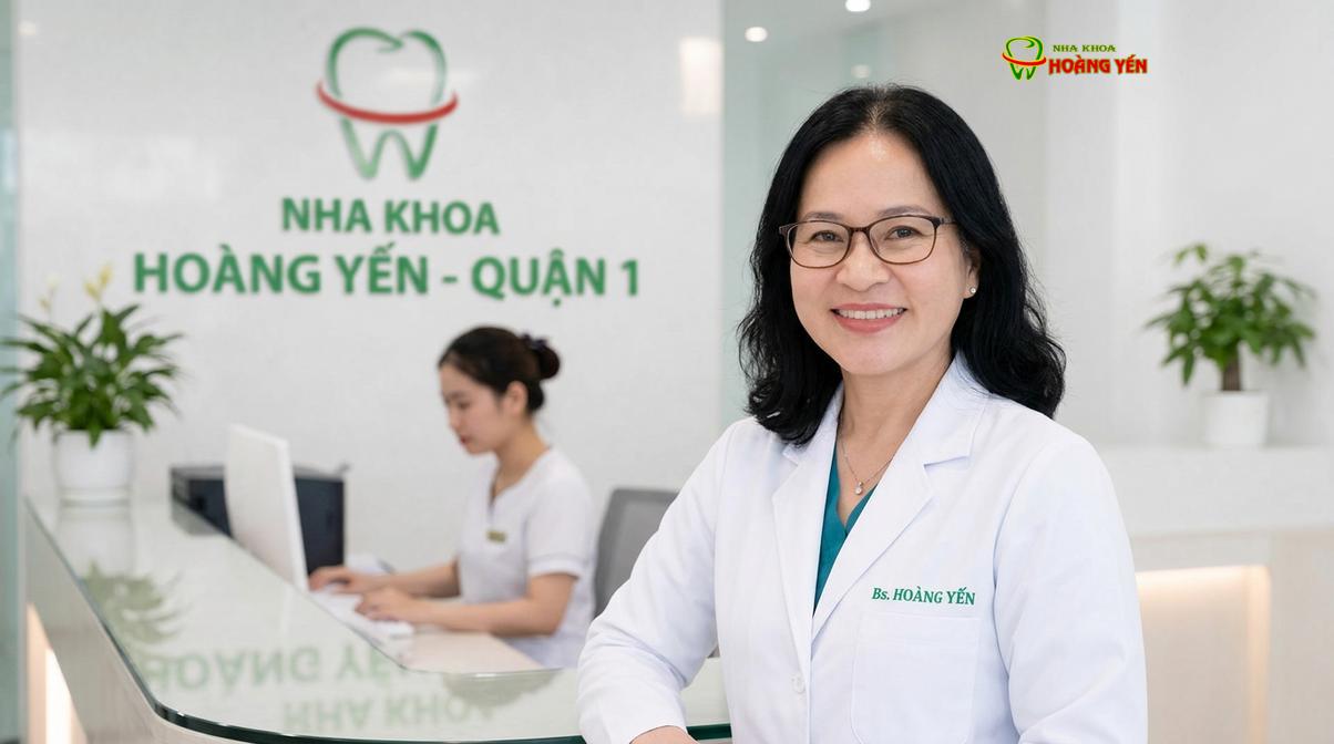 BS. Nguyễn Thị Hoàng Yến - Giám đốc chuyên môn tại Nha Khoa Hoàng Yến.