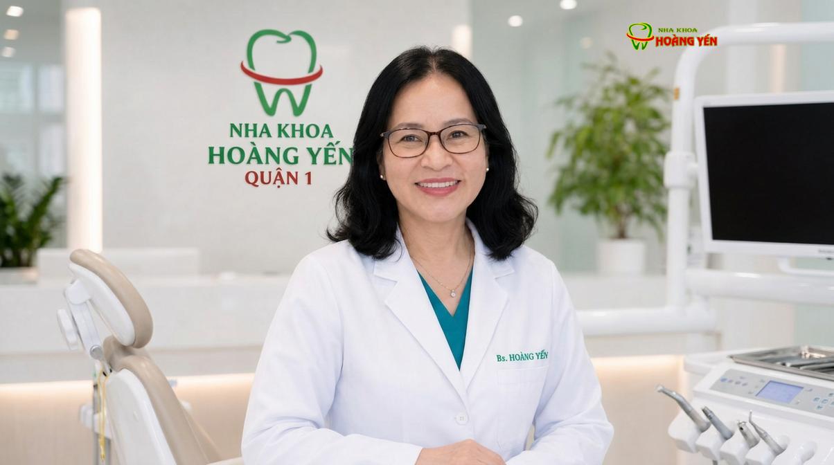 BS. Nguyễn Thị Hoàng Yến tư vấn chỉnh nha tại Nha Khoa Hoàng Yến