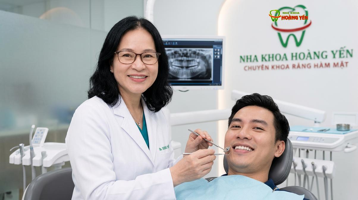 BS. Nguyễn Thị Hoàng Yến tư vấn nhổ răng khôn tại Nha Khoa Hoàng Yến