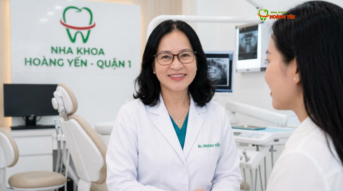 BS. Nguyễn Thị Hoàng Yến tư vấn chuyên sâu tại Nha Khoa Hoàng Yến