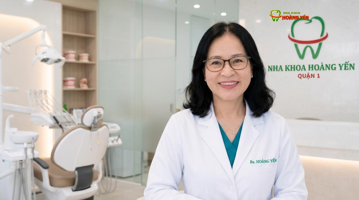 BS. Nguyễn Thị Hoàng Yến tư vấn nhổ răng khôn tại Nha Khoa Hoàng Yến