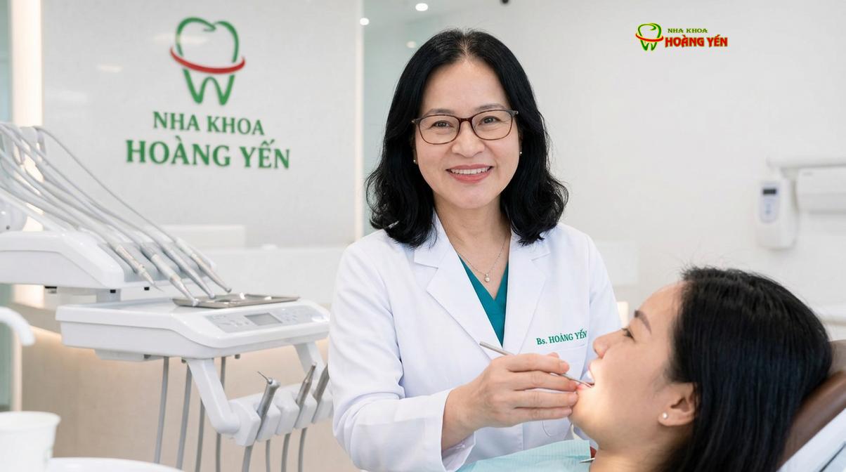 BS. Nguyễn Thị Hoàng Yến tư vấn nhổ răng khôn tại Nha Khoa Hoàng Yến