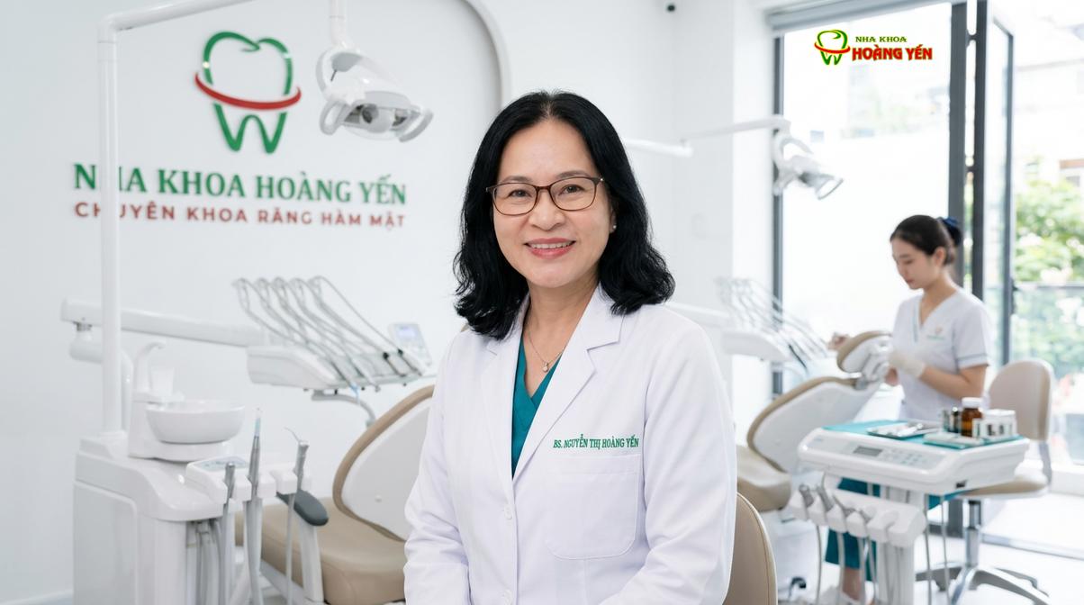 BS. Nguyễn Thị Hoàng Yến tư vấn nhổ răng khôn tại Nha Khoa Hoàng Yến
