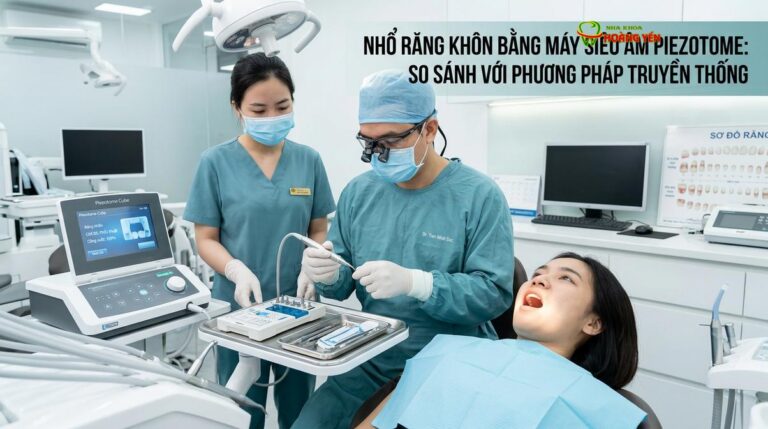 Nhổ Răng Khôn Bằng Máy Siêu Âm Piezotome: So Sánh Với Phương Pháp Truyền Thống