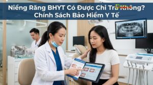 Visual illustration of niềng răng bảo hiểm y tế