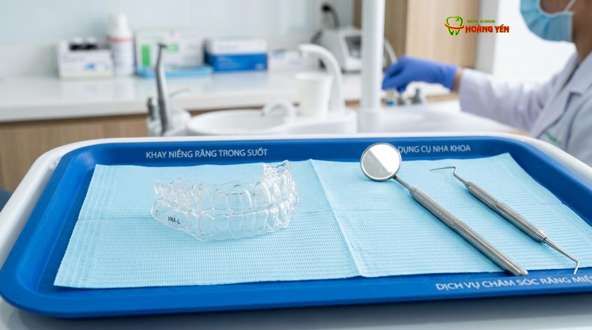 Niềng răng trong suốt là giải pháp thường được ưu tiên cho bệnh nhân nha chu nhờ khả năng tháo lắp để vệ sinh dễ dàng.