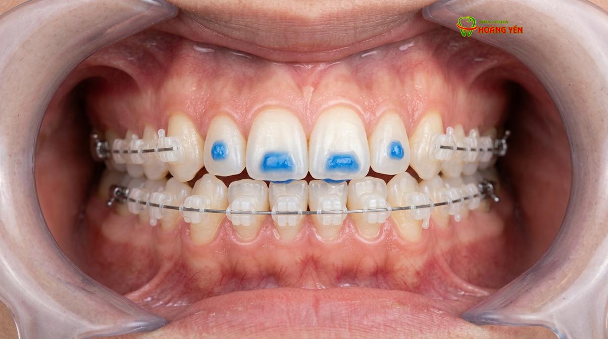 Sử dụng mắc cài kết hợp cục nâng khớp (bite turbos) để điều trị cắn sâu.