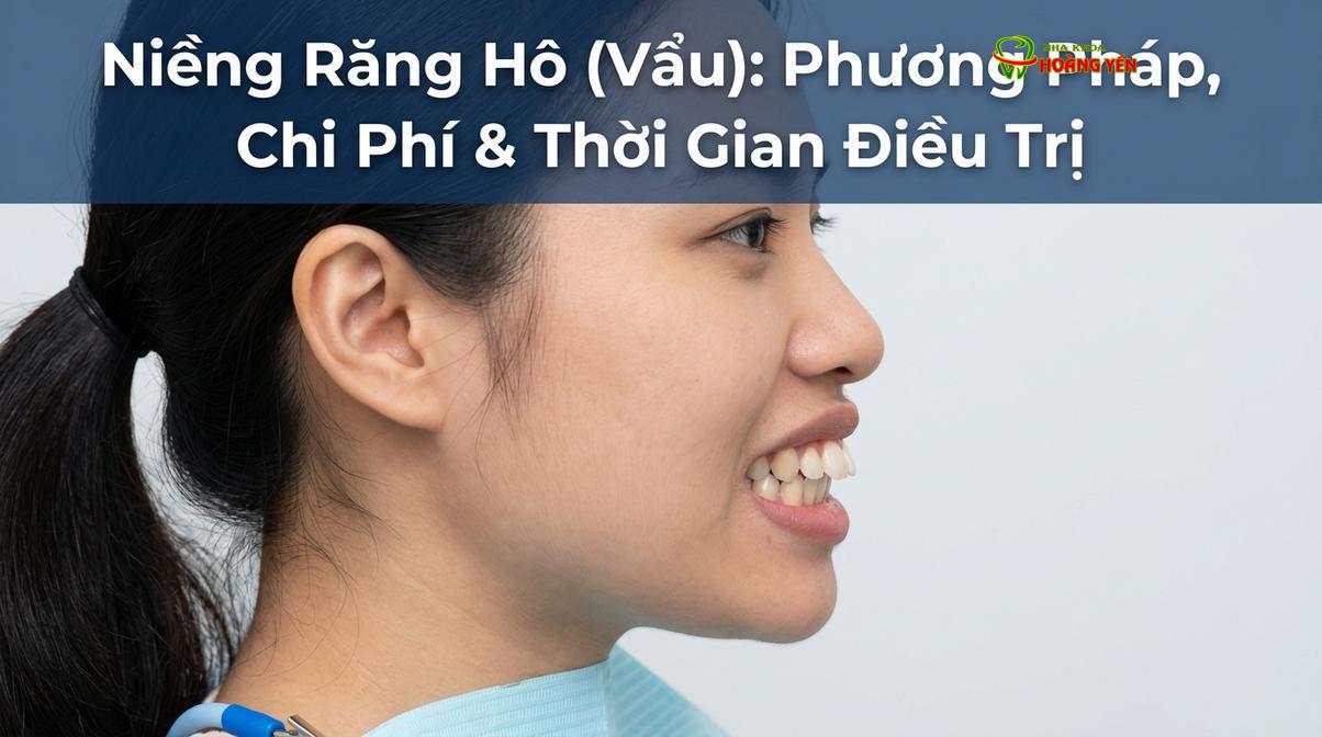 Tình trạng răng hô (overjet) làm mất đi sự hài hòa của góc nghiêng khuôn mặt.