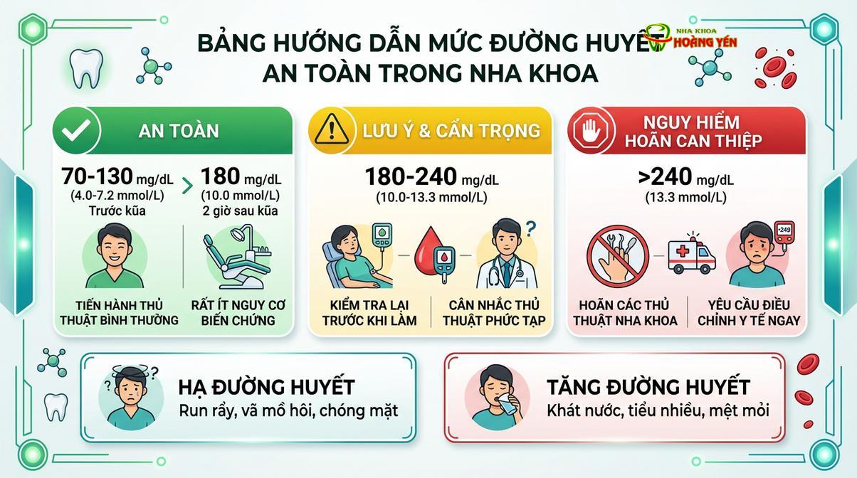 Kiểm soát chỉ số đường huyết là điều kiện tiên quyết để đảm bảo an toàn trong suốt lộ trình chỉnh nha.