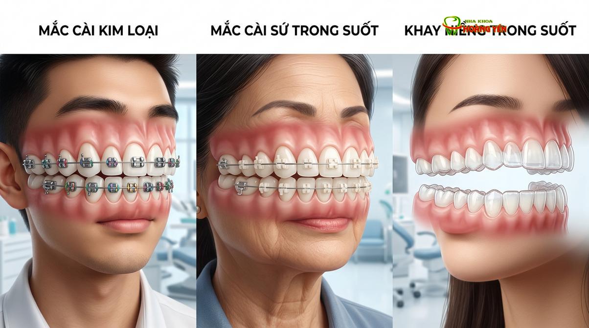 Các phương pháp chỉnh nha phổ biến hiện nay đều có thể áp dụng chính sách thanh toán chia nhỏ.