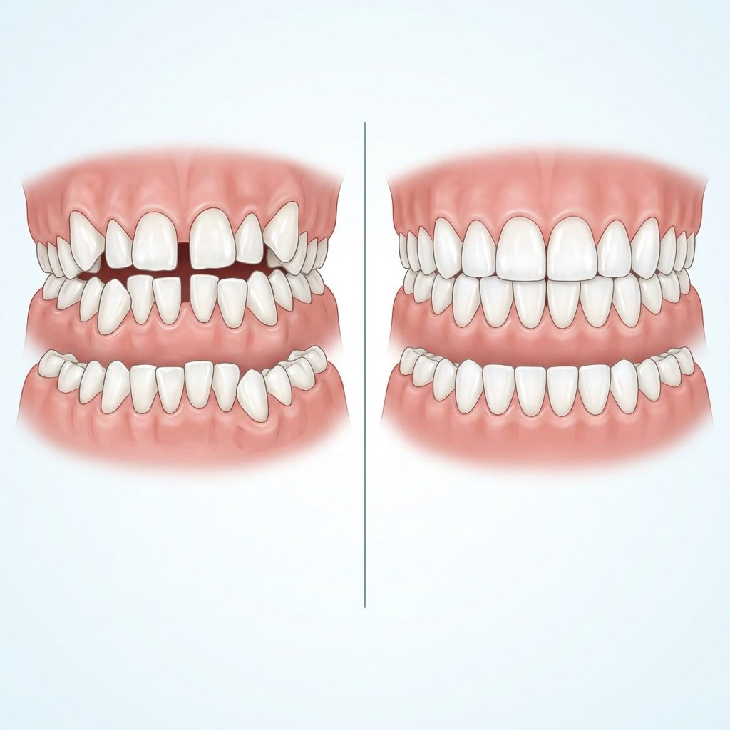 Kết quả trước và sau niềng răng chỉnh nha
