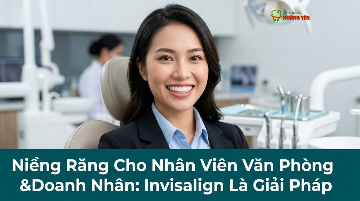 Khay niềng trong suốt mang lại sự tự tin tối đa cho dân công sở trong giao tiếp hàng ngày.