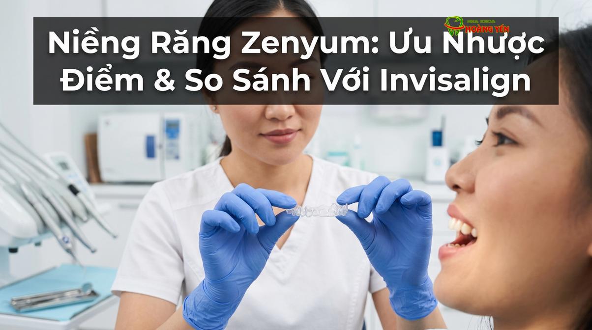 Khay niềng trong suốt Zenyum được chế tác từ nhựa y tế an toàn, ôm sát cấu trúc răng.