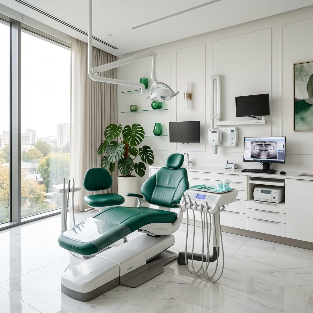 Sảnh tiếp đón Hoàng Yến Dental