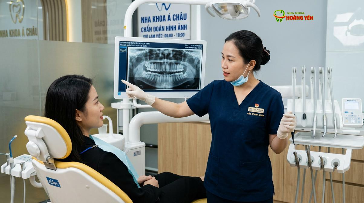 Khảo sát phim X-quang là bước bắt buộc để đánh giá tình trạng răng khôn