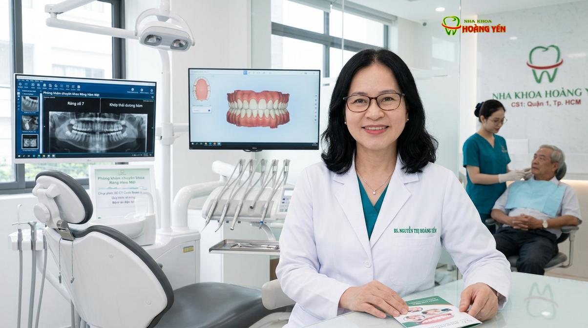 BS. Nguyễn Thị Hoàng Yến tư vấn chuyên sâu tại Nha Khoa Hoàng Yến