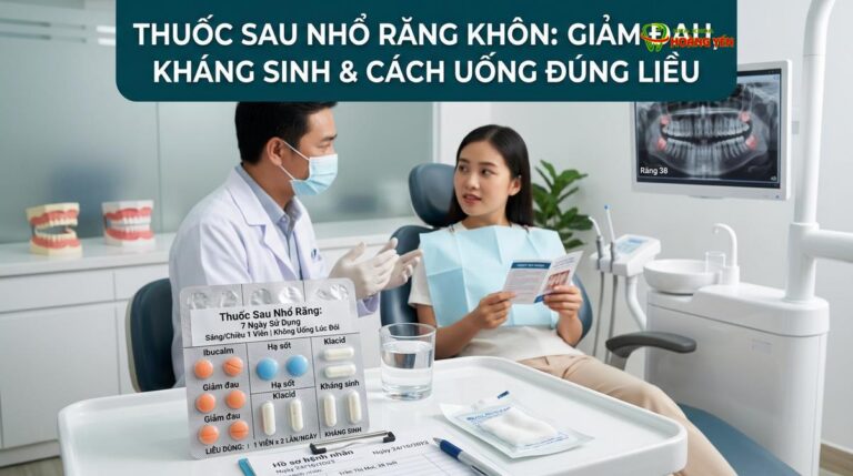 Thuốc Sau Nhổ Răng Khôn: Giảm Đau, Kháng Sinh & Cách Uống Đúng Liều