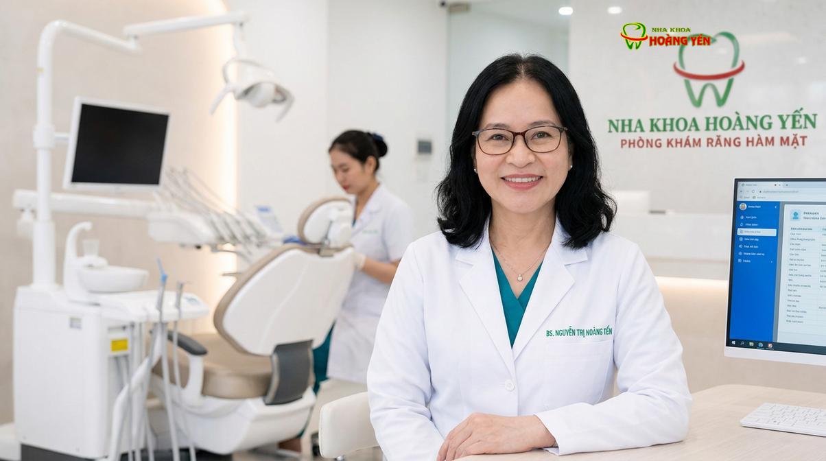 BS. Nguyễn Thị Hoàng Yến tư vấn chuyên sâu tại Nha Khoa Hoàng Yến