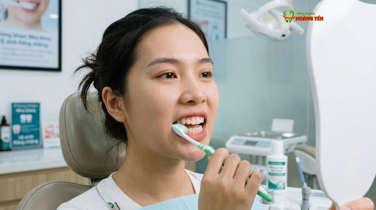 Hình ảnh minh họa dịch vụ vệ sinh sau nhổ răng khôn